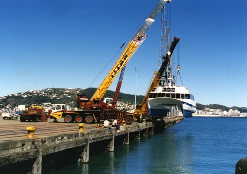 P&H Alpha at Wellington Warf